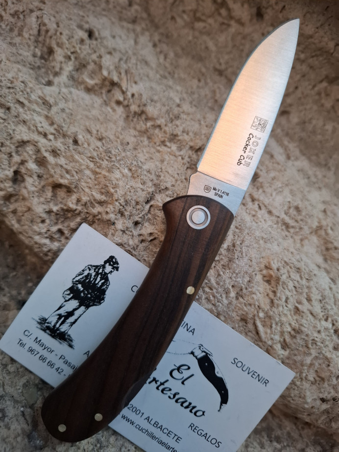 NOVEDAD NAVAJA COCKER CUB NOGAL NN159